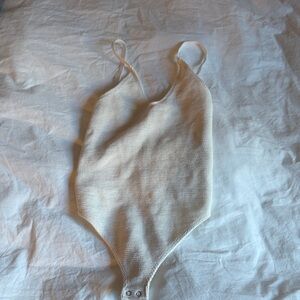 Free People Body Suit white